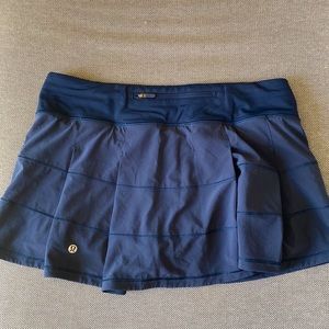 Lululemon Navy Tennis Skirt